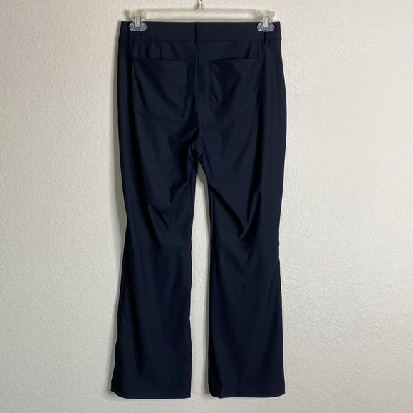 Spanx pocketed stretchy slacks trousers women’s medium black EUC - Picture 6 of 6